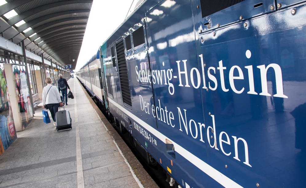 Regionalbahn in Schleswig-Holstein
