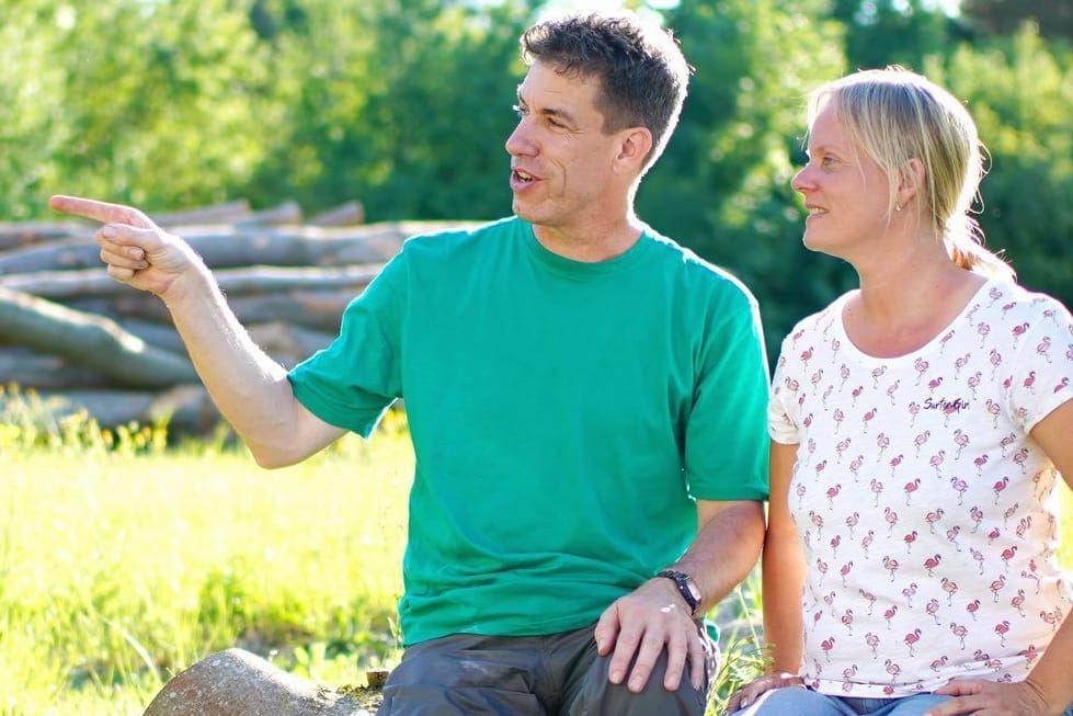 Das neue "Bauer sucht Frau"-Traumpaar: Ammenkuhhalter Jörg aus Hessen und Patricia.