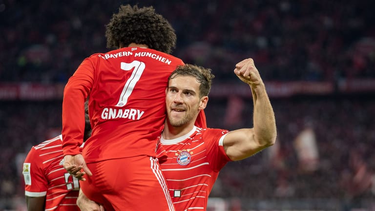Leon Goretzka und Serge Gnabry: Rechtzeitig zur WM in Katar befinden sich die Nationalspieler des FC Bayern in Topform.