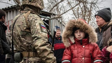 Kinder im ukrainischen Mariupol: Die jüngste Generation trifft der Krieg besonders.