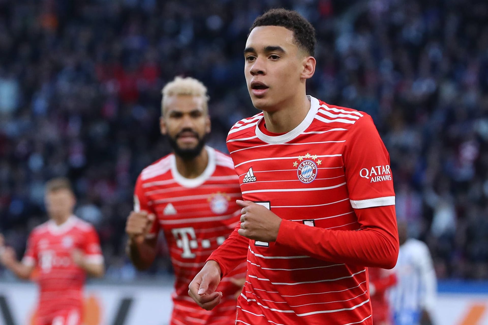 Jamal Musiala: Er traf in den letzten drei Partien jeweils ein Mal für den FC Bayern.