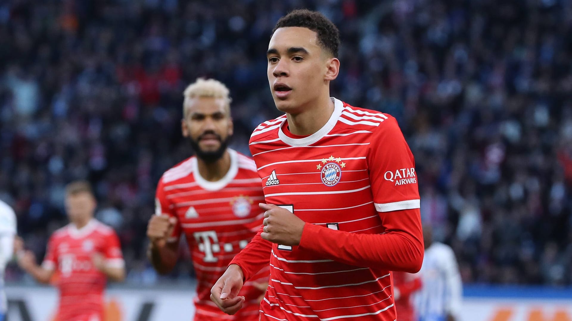 Jamal Musiala: Er traf in den letzten drei Partien jeweils ein Mal für den FC Bayern.