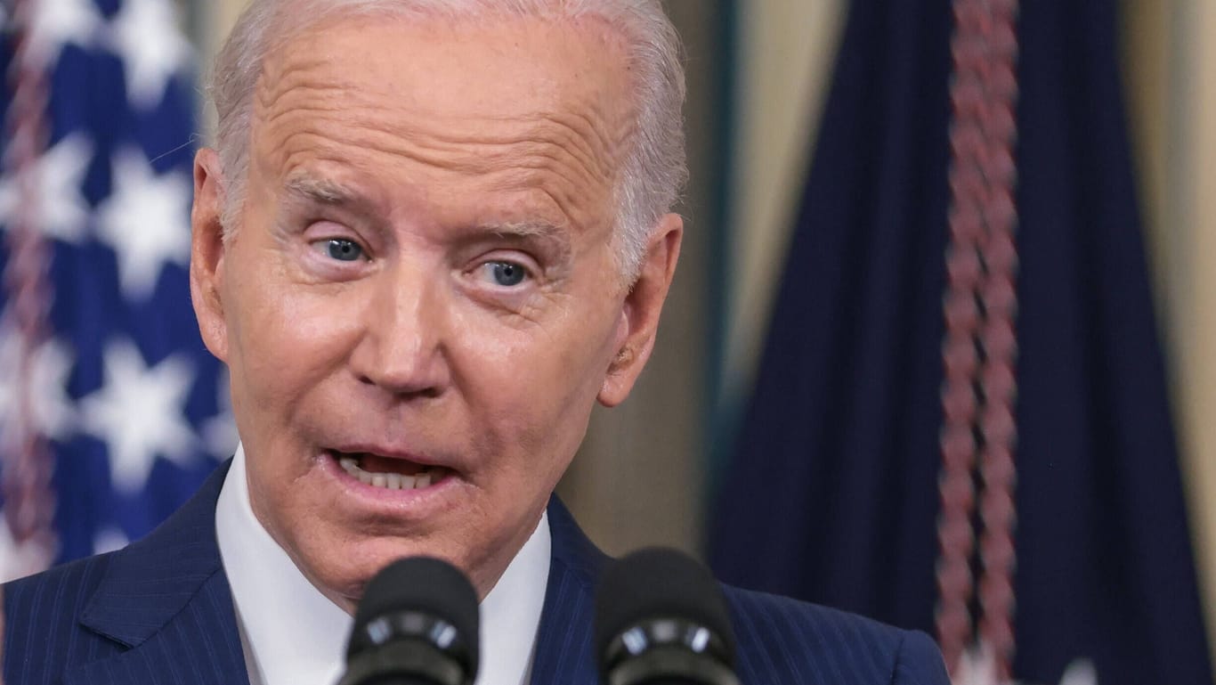 Joe Biden hat den Republikanern Zusammenarbeit angeboten – und Grenzen aufgezeigt.