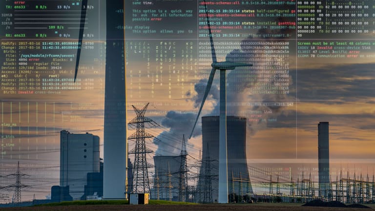 Windräder und Atomkraftwerke (Symbolbild): Beim Treffen des Deutschen Städtetages wurde die Sorge um die Energiesicherheit in Deutschland deutlich.
