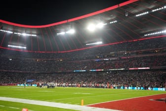 NFL-Spiel am Sonntag in der Allianz Arena in München: Jetzt muss der Rasen muss ausgetauscht werden.