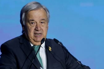 Antonio Guterres: Die Welt sei "auf dem Highway zur Klimahölle", sagte der UN-Generalsekretär in Scharm el-Scheich.