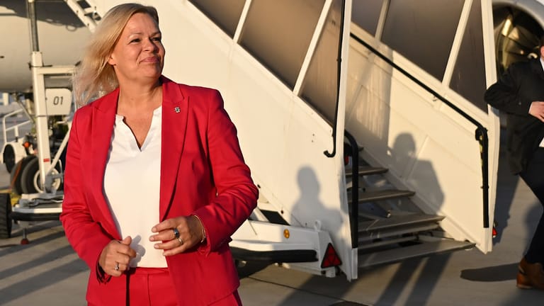 Innenministerin Nancy Faeser (SPD): Reist sie nach Katar?