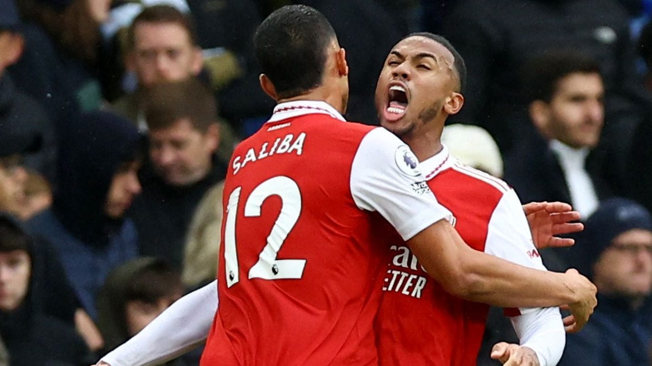 Gabriel (re.): Der brasilianische Innenverteidiger wurde zum Matchwinner gegen Chelsea.