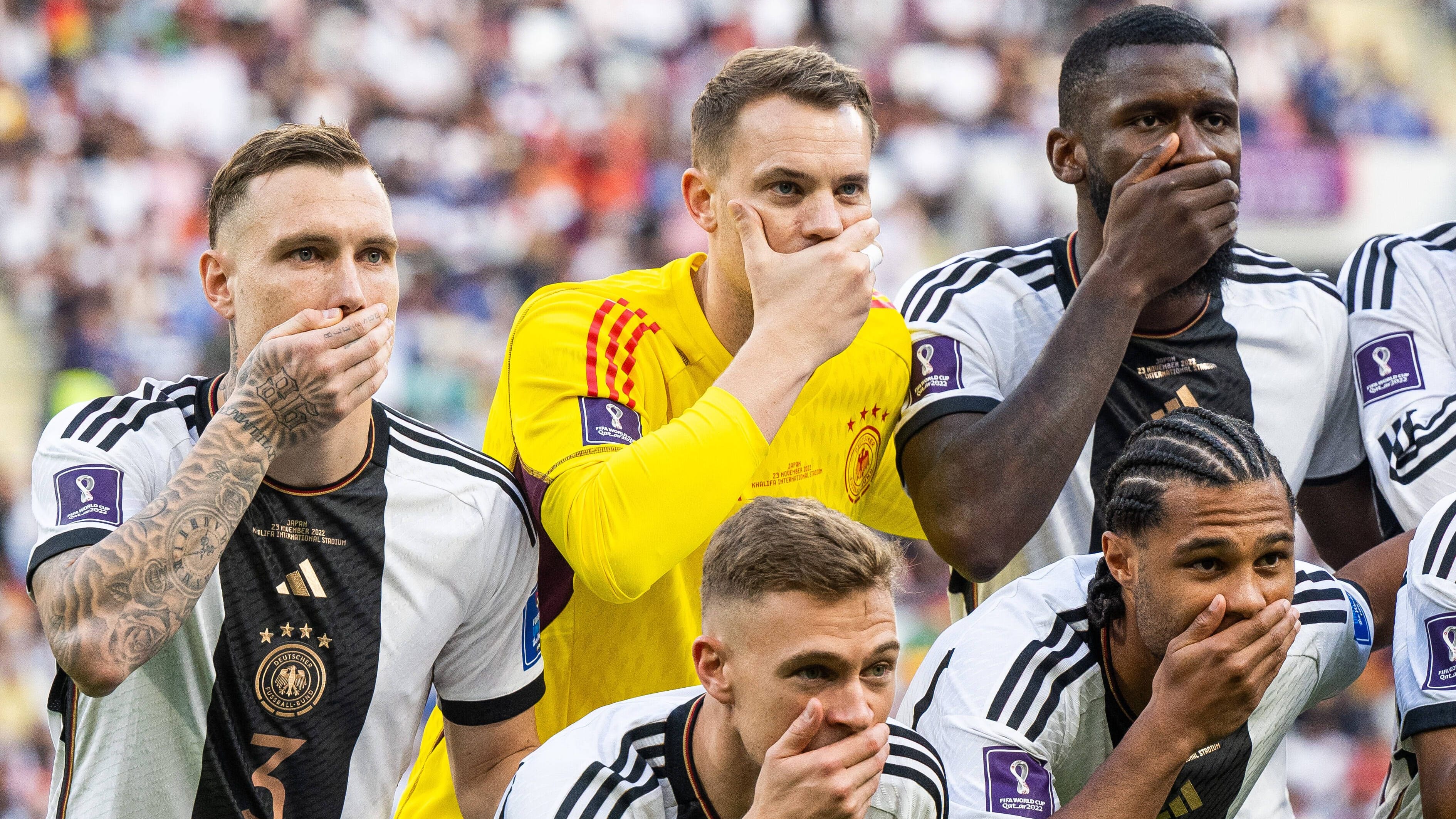 Fußball WM in Katar: So lobt das Ausland das DFB-Team für seine Geste