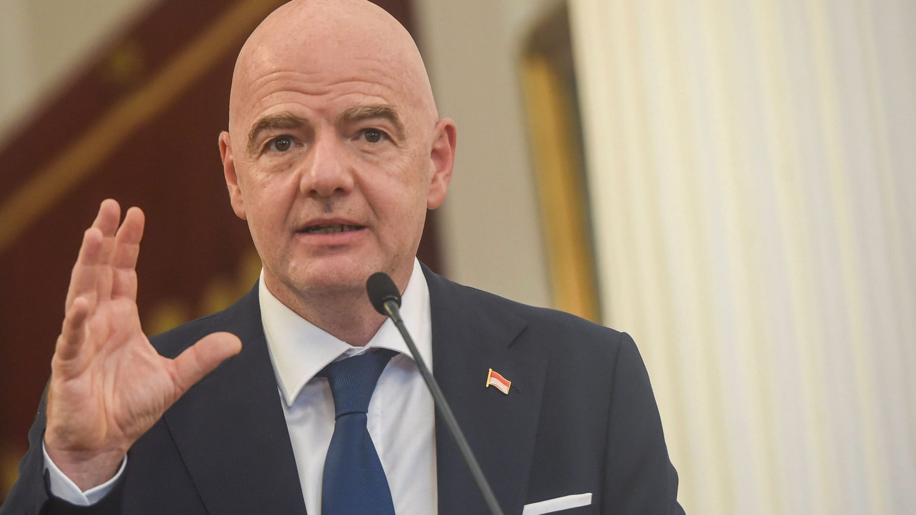 news blog |  FIFA boss Infantino surprises with Ukraine proposal