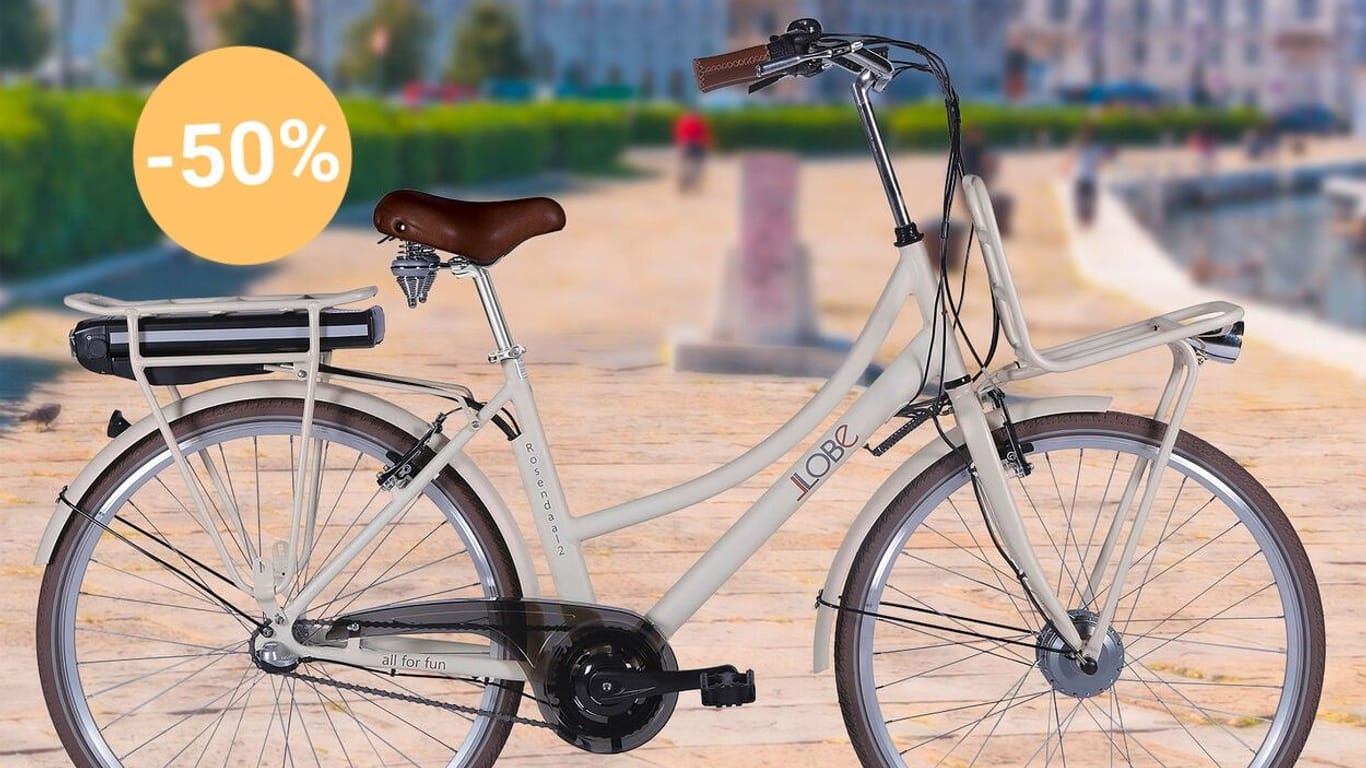 Sichern Sie sich heute radikal reduzierte E-Bikes von Llobe zu Tiefpreisen.