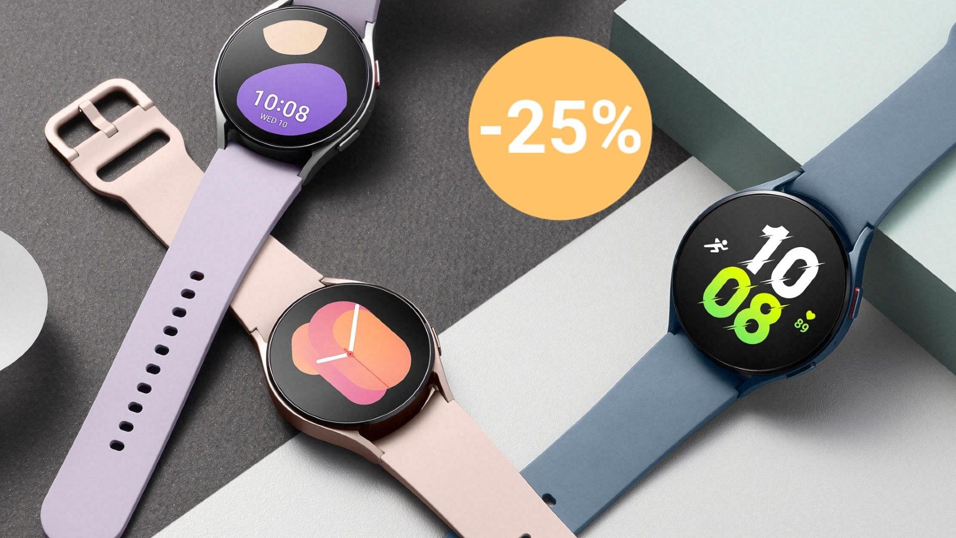 Die Samsung Galaxy Watch lässt sich mit vielen Armbändern und Modellen auf den eigenen Geschmack anpassen.