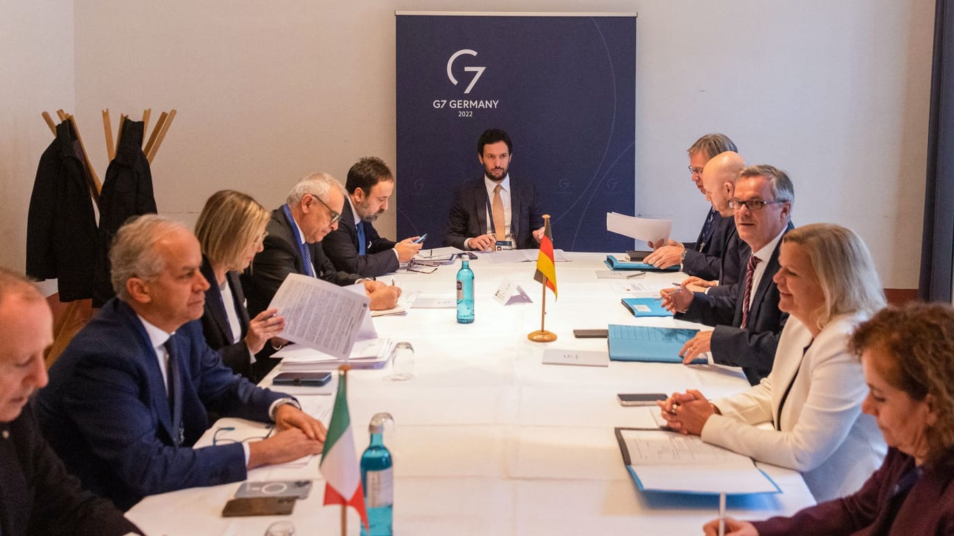 GERMANY-G7-INTERIOR-DIPLOMACY