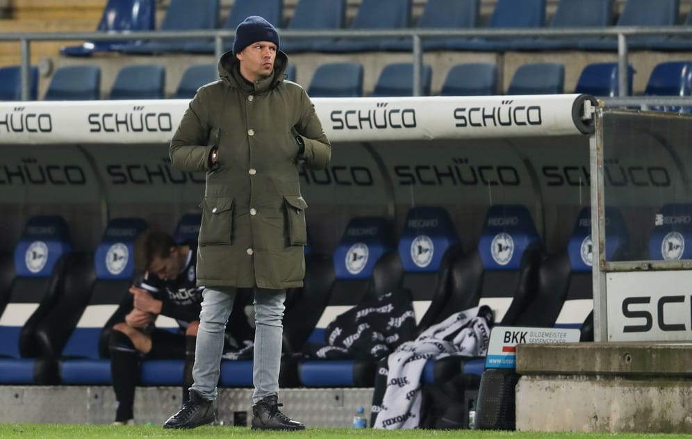 Arminia Bielefelds Manager Samir Arabi