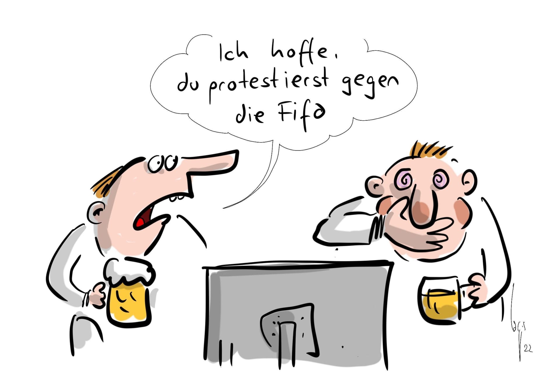 Ganz Deutschland ist im WM-Fieber.