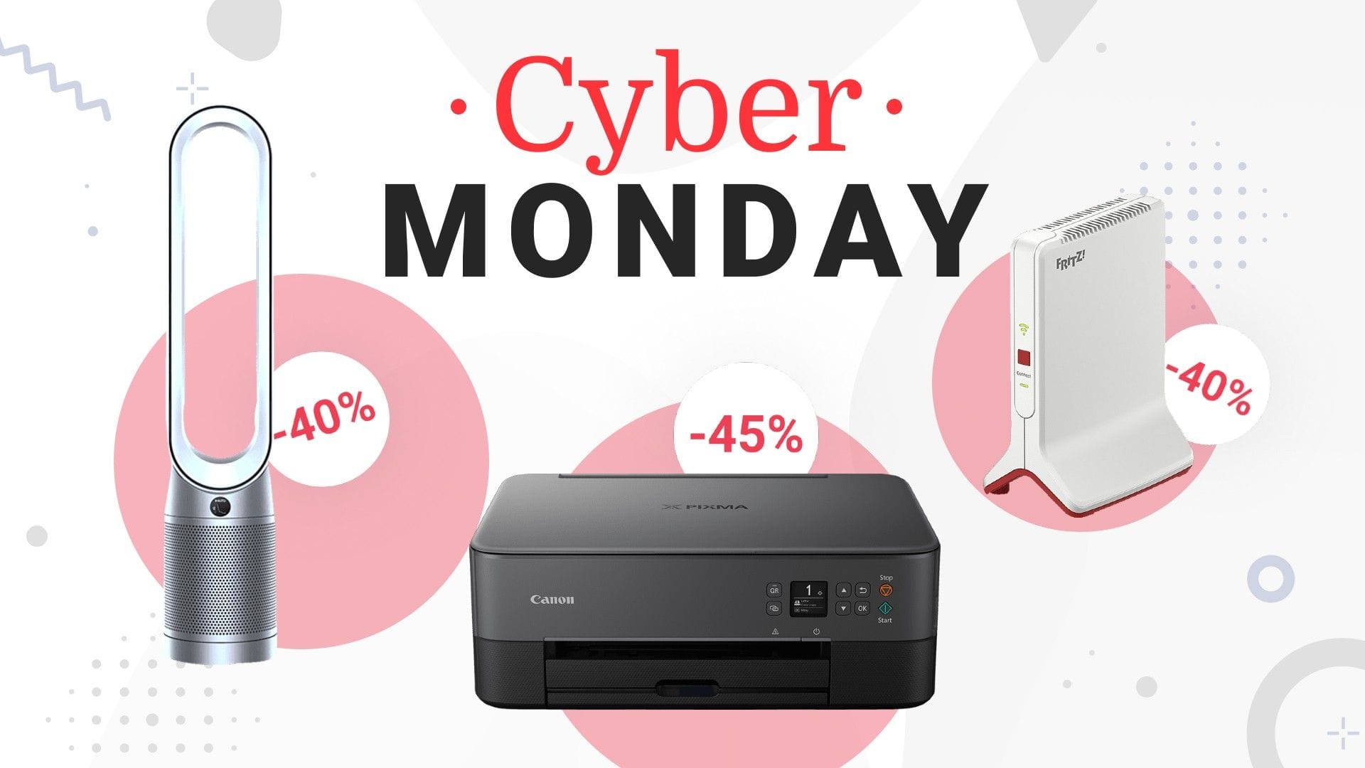 Cyber Monday bei Media Markt und Saturn: Das sind die besten Deals von Dyson, Canon, AVM und Co. im Überblick.