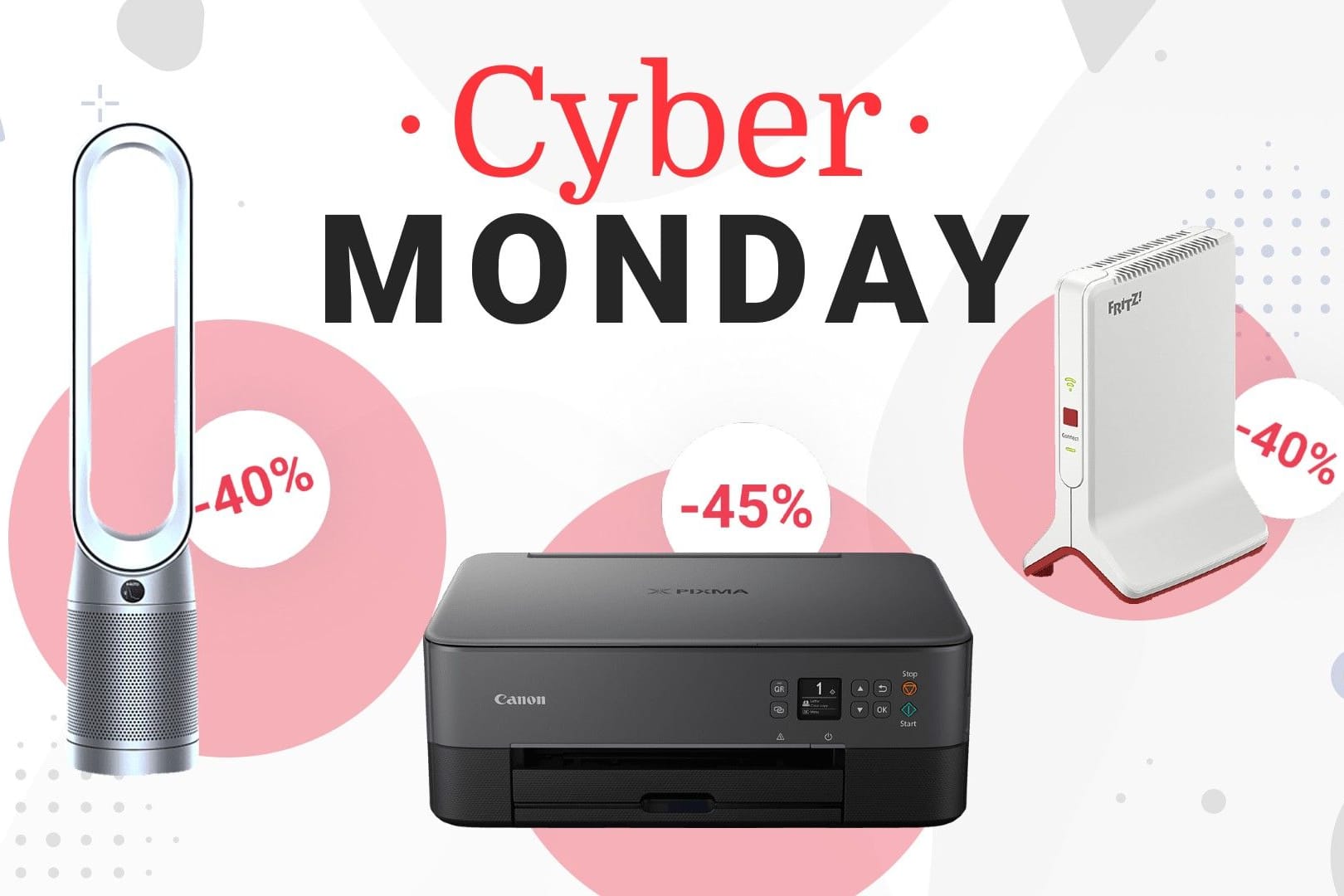 Cyber Monday bei Media Markt und Saturn: Das sind die besten Deals von Dyson, Canon, AVM und Co. im Überblick.