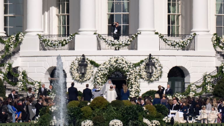 Es ist die erste Hochzeit im Weißen Haus seit fast 30 Jahren.