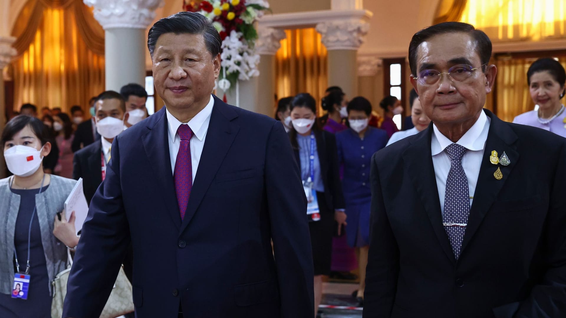 Xi Jinping, Prayuth Chan-ocha