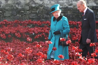 Queen Elizabeth II. und Prinz Philip: Sie heirateten 1945.