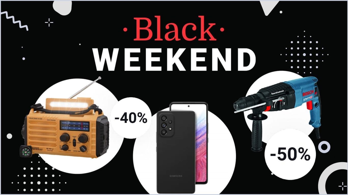 Die besten Deals am Black Friday Weekend finden Sie im t-online-Liveticker.