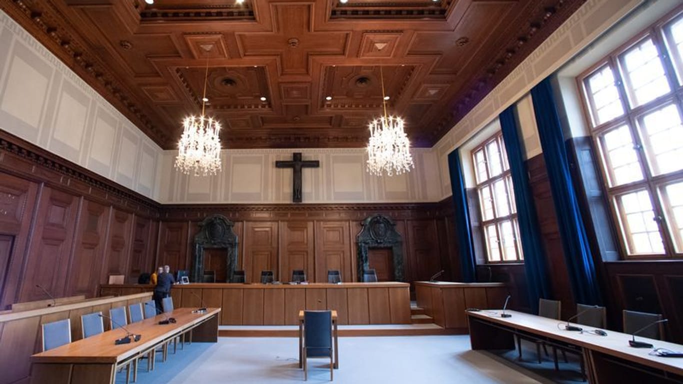 Der Gerichtssaal 600 im Landgericht Nürnberg-Fürth ist seit März 2020 nur noch Erinnerungsort und Teil des Memoriums Nürnberger Prozesse.