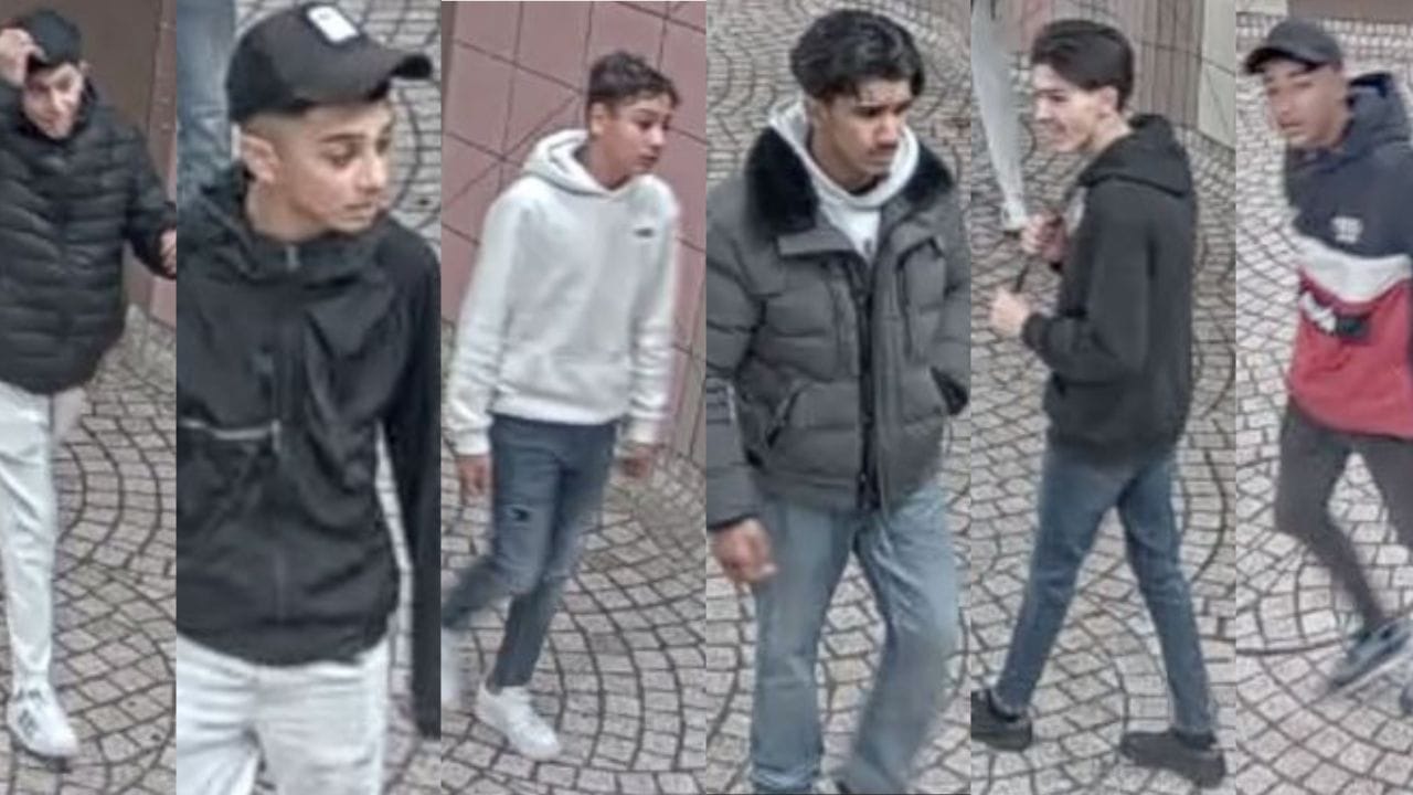 Diese Jungen werden gesucht: Sie könnten laut Ermittlern bewaffnet sein.