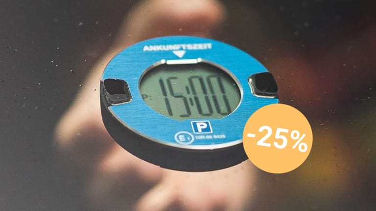 Die elektrische Parkscheibe von Ooono ist heute bei Amazon im Angebot besonders günstig.