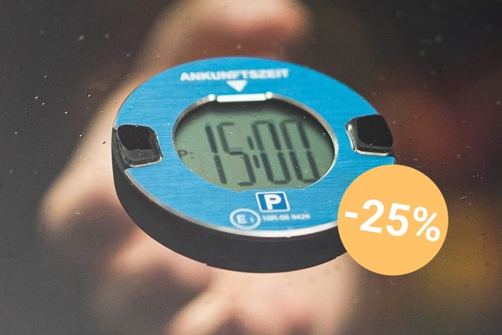 Die elektrische Parkscheibe von Ooono ist heute bei Amazon im Angebot besonders günstig.