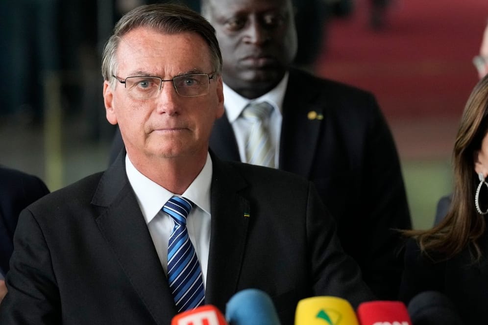 Der abgewählte Jair Bolsonaro (Archivbild): Er scheiterte mit einer Klage gegen das Wahlergebnis.