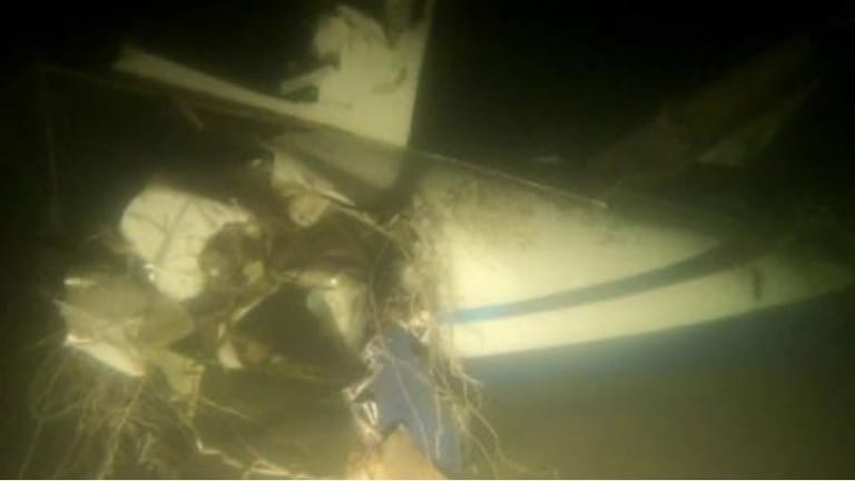 Ein Wrack-Teil der Cessna liegt am Grund der Ostsee: Ob es geborgen wird, ist unklar.