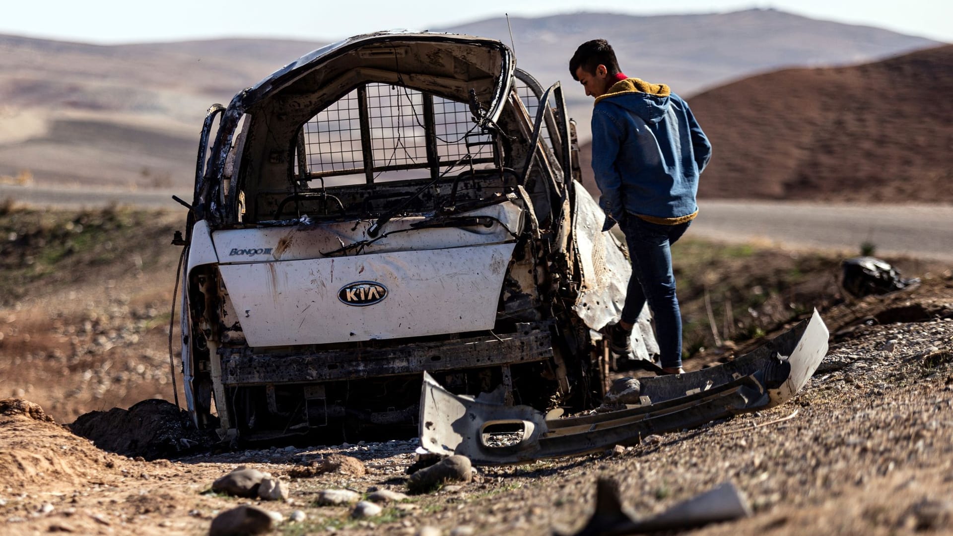 Türkische Angriffe auf Nordsyrien: Auch Zivilisten fallen den Luft- und Artillerieschlägen zum Opfer.