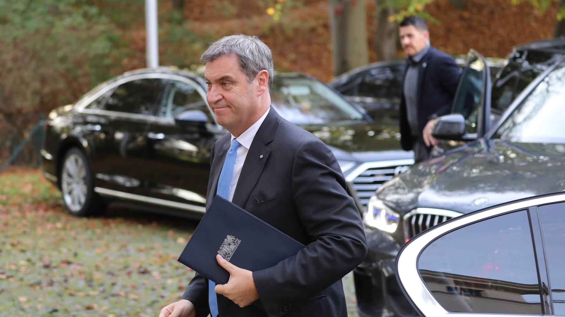 Bayerns Ministerpräsident Markus Söder: Die CSU will härtere Strafen für Klimaaktivisten, die Blockaden im Straßenverkehr durchführen.