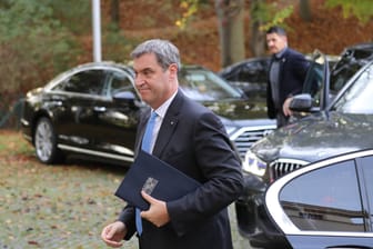 Bayerns Ministerpräsident Markus Söder: Die CSU will härtere Strafen für Klimaaktivisten, die Blockaden im Straßenverkehr durchführen.