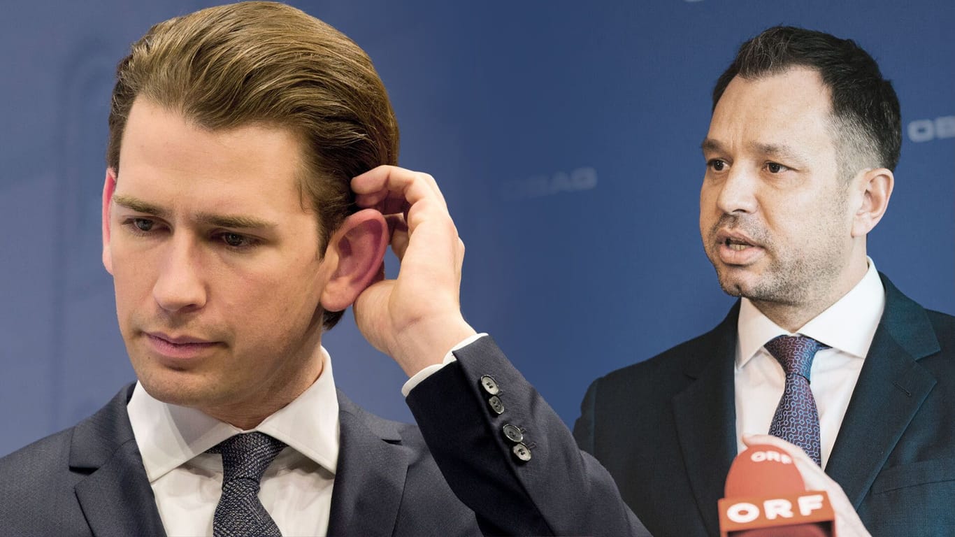 Sebastian Kurz und Thomas Schmid: Gegen beide wird in Österreich wegen Korruptionsvorwürfen ermittelt.