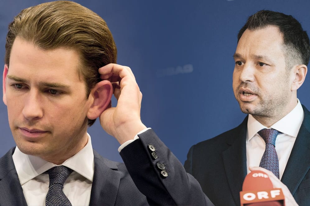Sebastian Kurz und Thomas Schmid: Gegen beide wird in Österreich wegen Korruptionsvorwürfen ermittelt.