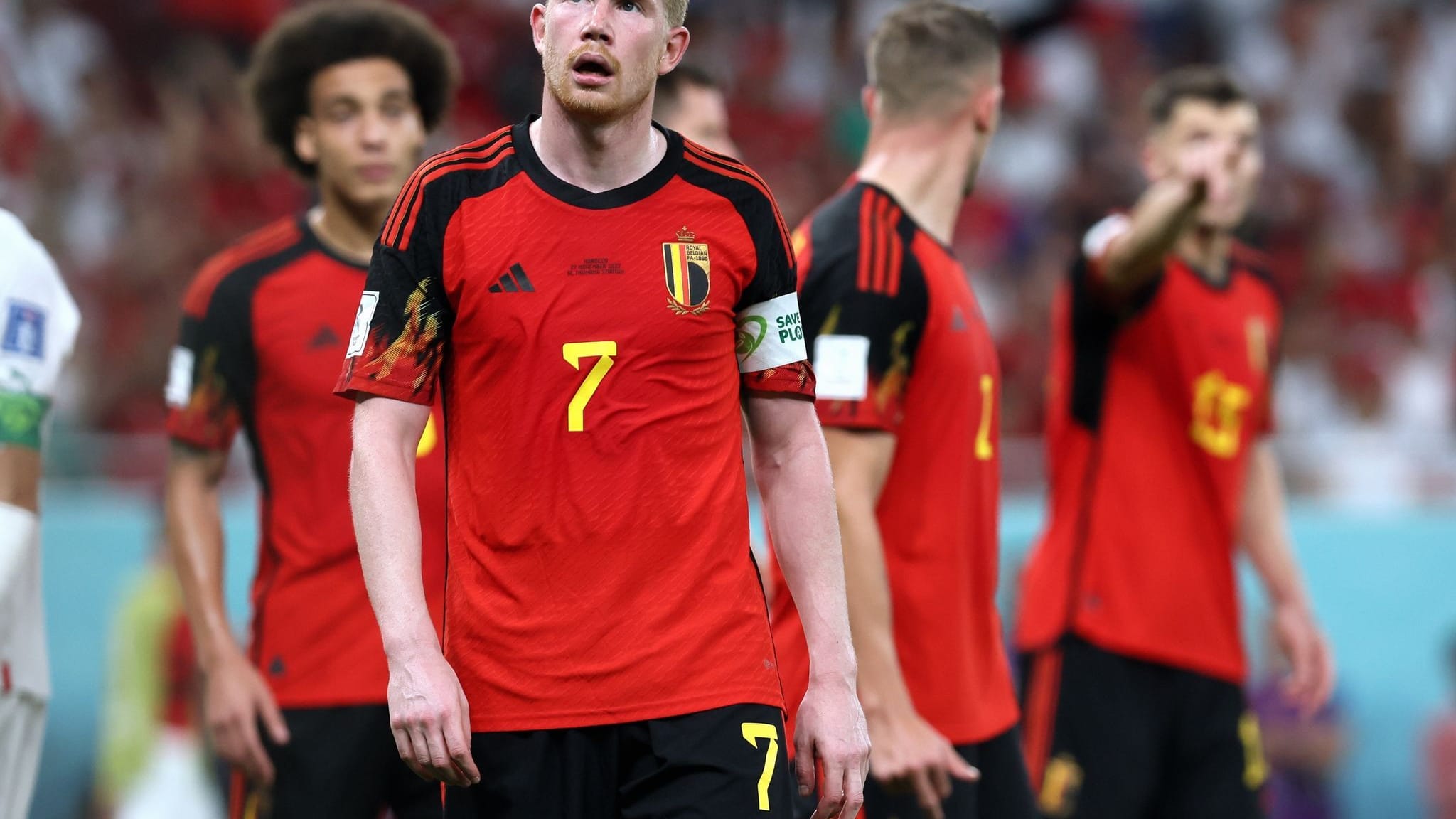 Fußball-WM | Niederlage gegen Marokko: Belgien enttäuscht erneut