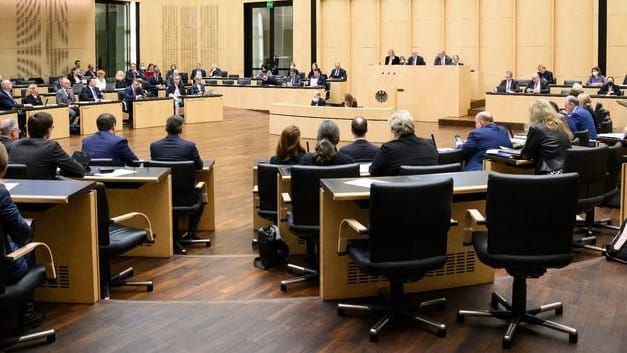 Die Mitglieder des Bundesrats: Das Bürgergeld fand keine Mehrheit.