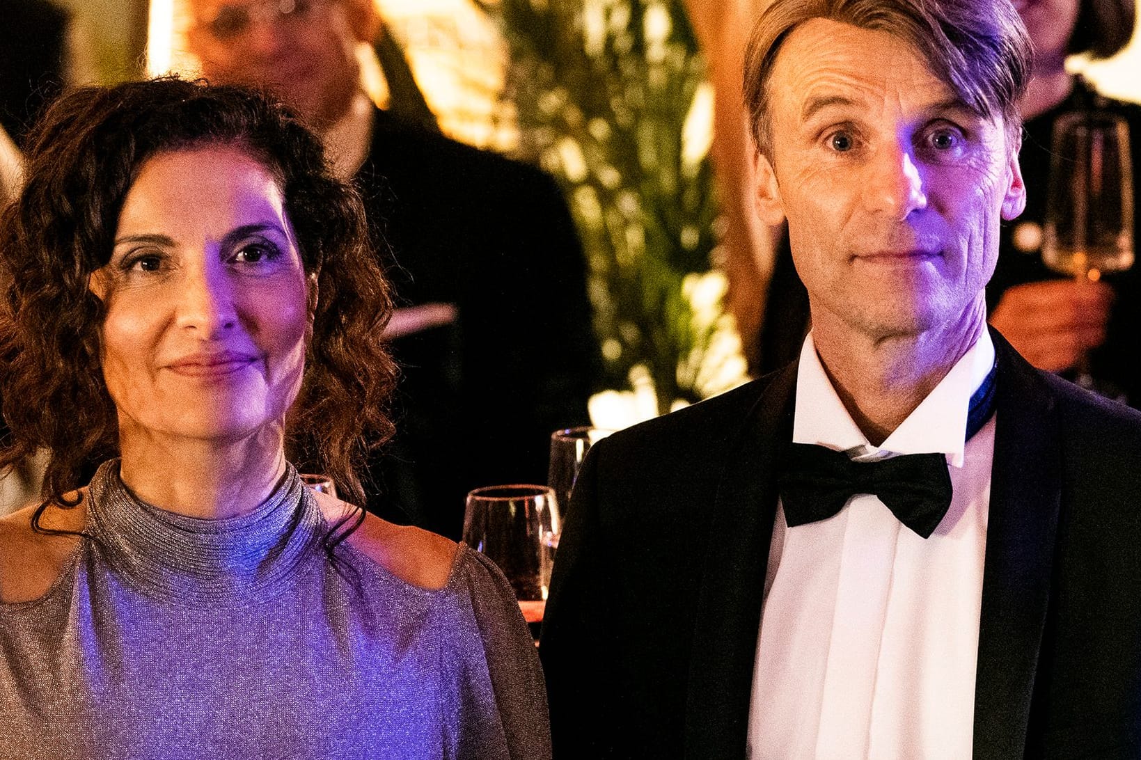 "Tatort": Boernes beste Freunde Veronika (Proschat Madani) und Friedhelm Fabian (Jan Georg Schütte).