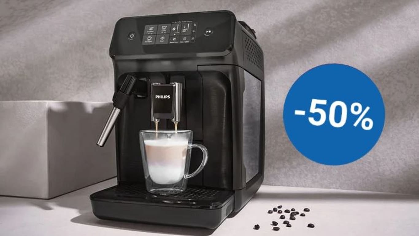 Sichern Sie sich Kaffeevollautomaten von Philips und Jura zu Tiefpreisen.