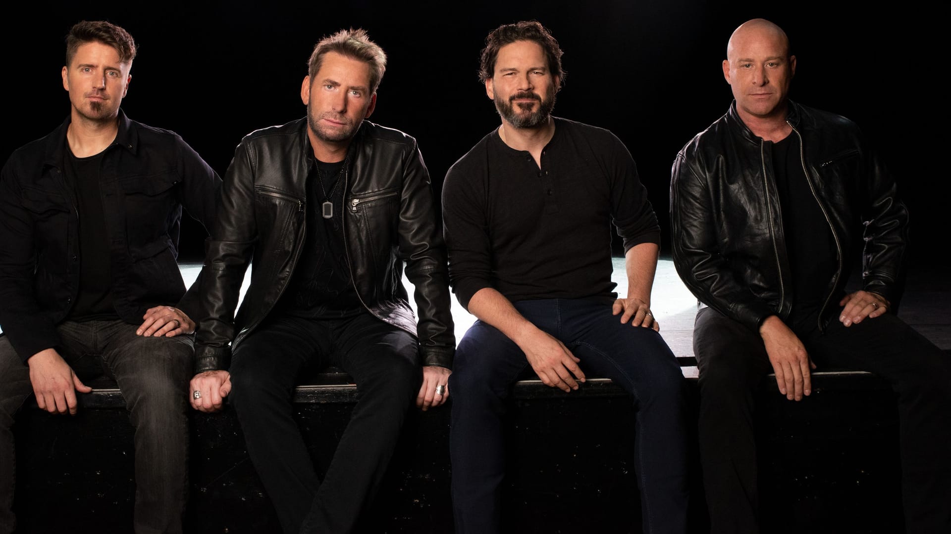 Nickelback 2022 (v.l.): Daniel Adair, Chad Kroeger, Ryan Peake und Mike Kroeger.