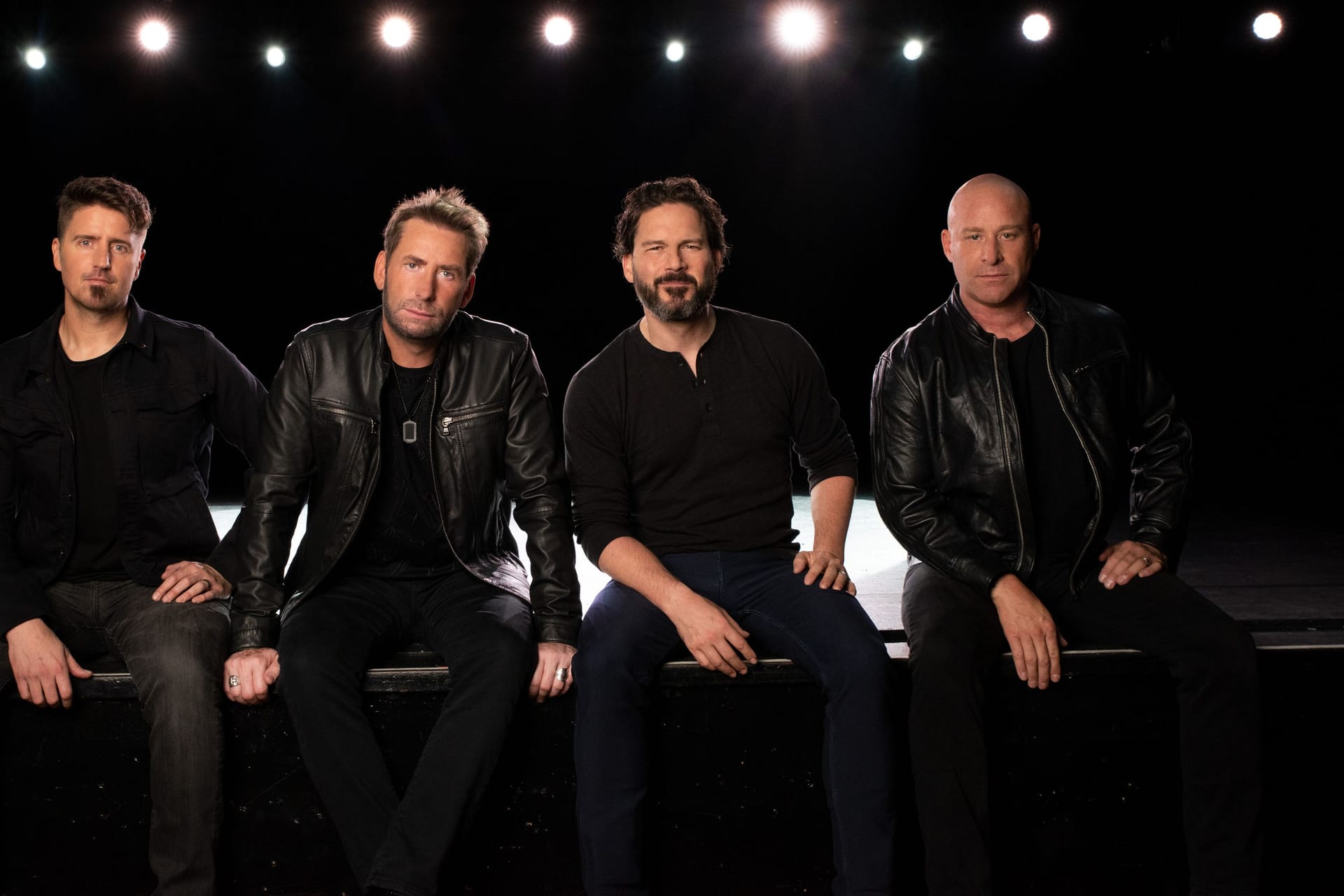 Nickelback 2022 (v.l.): Daniel Adair, Chad Kroeger, Ryan Peake und Mike Kroeger.