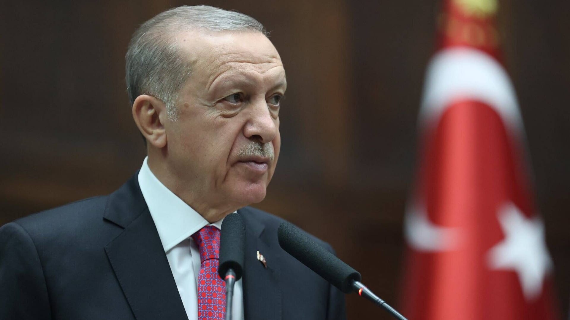 Recep Tayyip Erdoğan: Der türkische Präsident sieht Fortschritte beim Nato-Beitritt von Schweden und Finnland. Recep Tayyip Erdoğan: Der türkische Präsident sieht Fortschritte beim Nato-Beitritt von Schweden und Finnland.