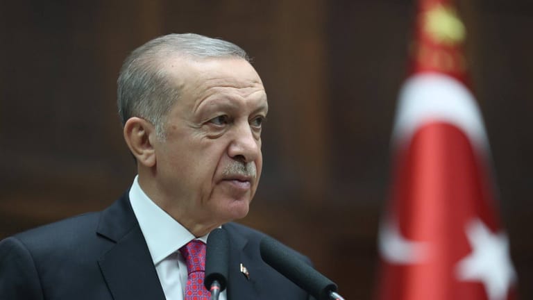 Recep Tayyip Erdoğan: Der türkische Präsident sieht Fortschritte beim Nato-Beitritt von Schweden und Finnland.