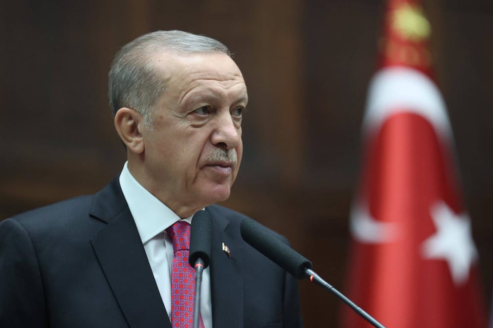 Recep Tayyip Erdoğan: Der türkische Präsident sieht Fortschritte beim Nato-Beitritt von Schweden und Finnland.