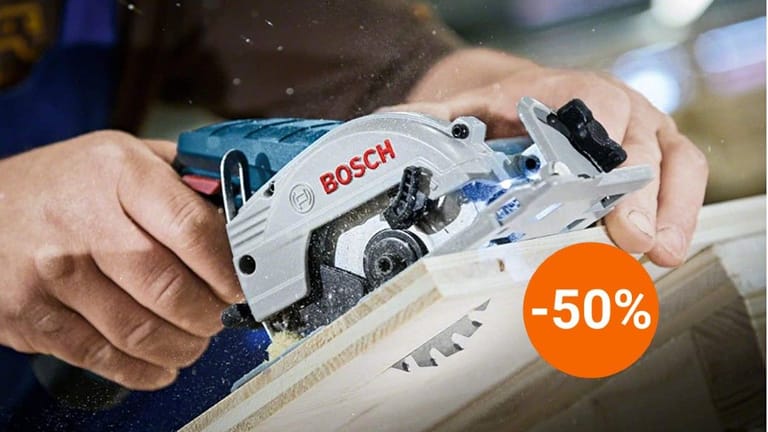 Bei Amazon können Sie beim Kauf von neuen Bosch-Werkzeugen bares Geld sparen.