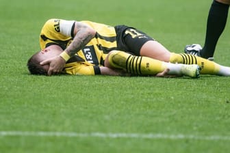 Marco Reus: Der Dortmund-Star hatte sich im Derby gegen Schalke verletzt.