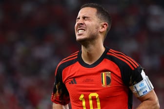 Eden Hazard: Die Belgier mussten eine ärgerliche Niederlage gegen Marokko hinnehmen.