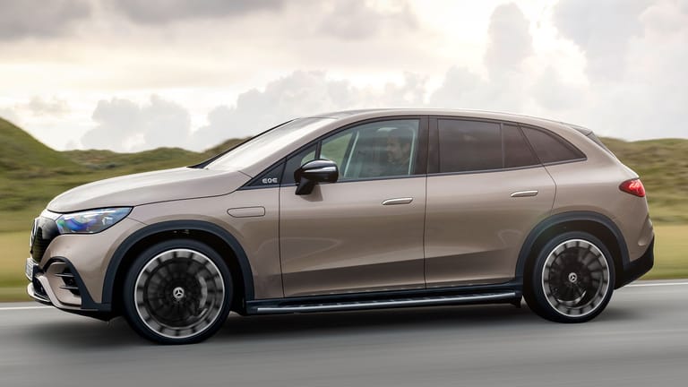 Mercedes EQE: Die SUV-Variante des Elektromodells kommt 2023 auf den Markt.