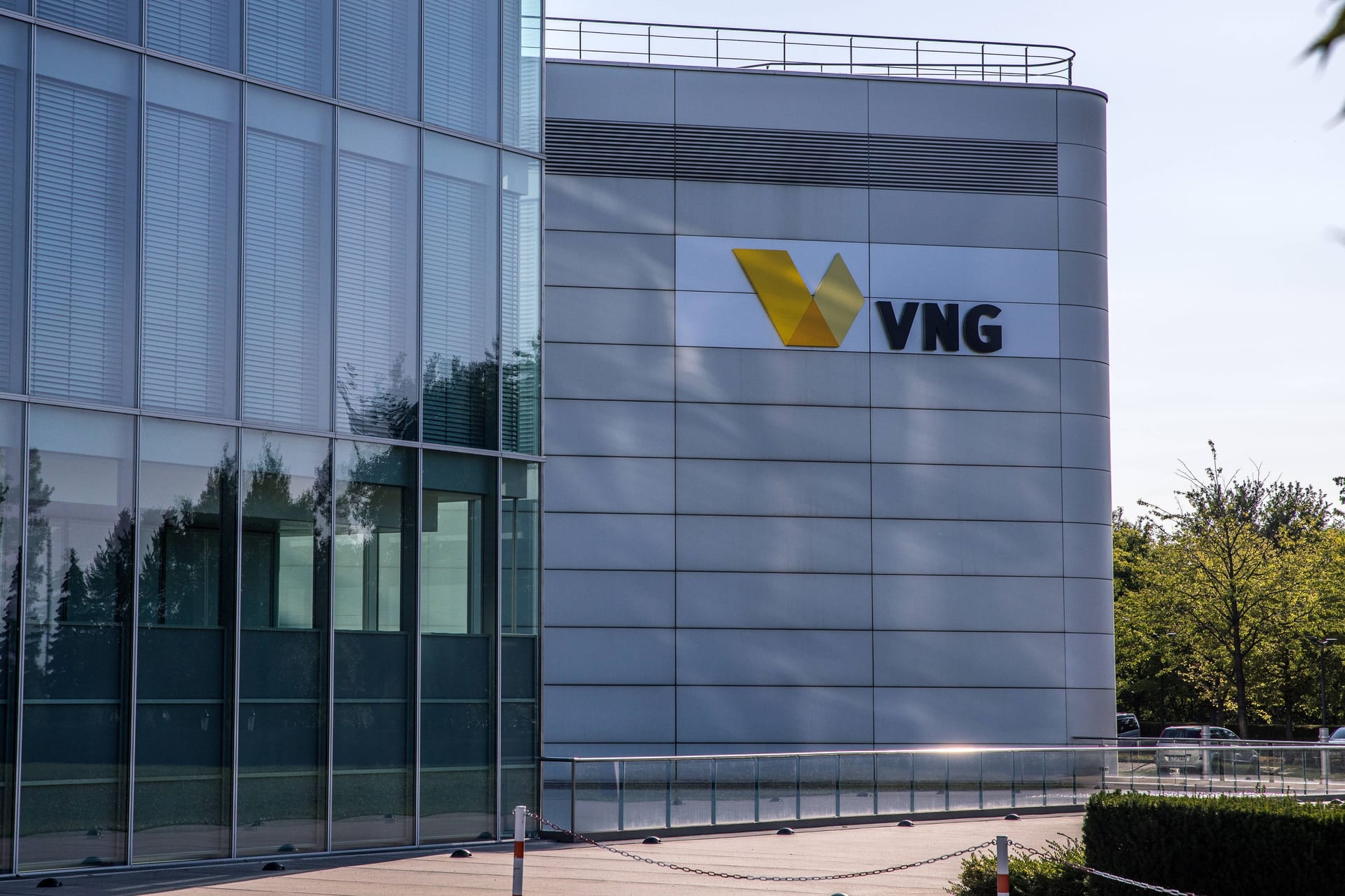 Hauptsitz von VNG in Leipzig: Der Gasversorger hatte im September Hilfen beantragt. Hauptsitz von VNG in Leipzig: Der Gasversorger hatte im September Hilfen beantragt.